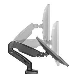 Brateck Βάση Γραφείου Gas Spring Για Οθόνες 17" - 32", 2-10Kg