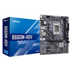 Asrock Μητρική B660M-Hdv, 2X Ddr4, S1700, Usb 3.2 Gen1, Matx