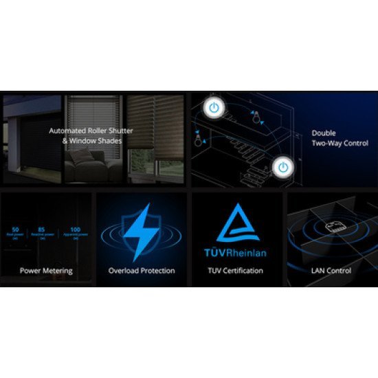 Sonoff Smart Διακόπτης Dualr3, 2-Gang, Wifi, 15A, Λευκός Sonoff Smart Διακόπτης Dualr3, 2-Gang, Wifi, 15A, Λευκός