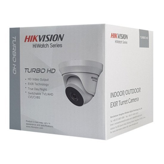 Hikvision Υβριδική Κάμερα Hiwatch Hwt-T220-M, 2.8Mm, 2Mp, Ip66, Ir 40M