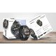 HIFUTURE smartwatch FutureGo Mix, 1.32", IP68, heart rate, μαύρο