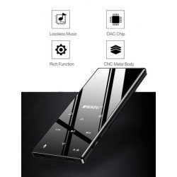 Ruizu Mp3 Player D29 Με Ηχείο, 1.8", 16Gb, Bt, Ελληνικό Μενού, Μαύρο Ruizu Mp3 Player D29 Με Ηχείο, 1.8", 16Gb, Bt, Ελληνικό Μενού, Μαύρο