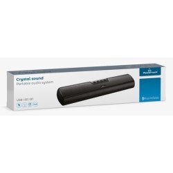 Powertech Soundbar Pt-989, 20W Rms, Tws, 3600Mah, Μαύρο