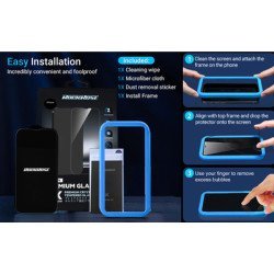 Rockrose Tempered Glass 2.5D Sapphire Crystal Clear, Iphone 13 Mini
