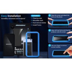 Rockrose Tempered Glass 2.5D Sapphire Full Cover Για Iphone 13 Mini