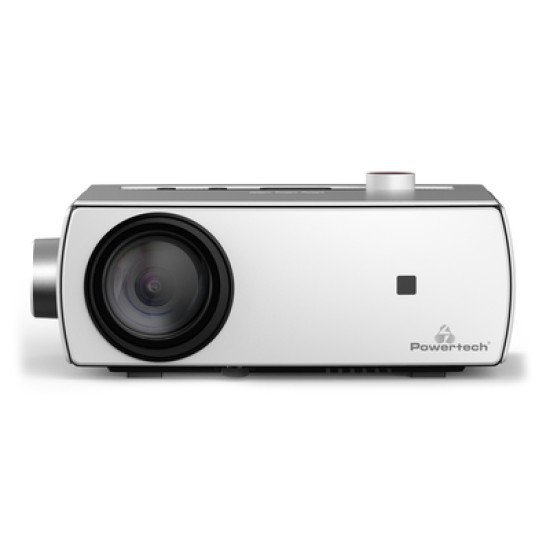 Powertech Led Βιντεοπροβολέας Pt-983, Full Hd, Dolby Audio, Λευκός Powertech Led Βιντεοπροβολέας Pt-983, Full Hd, Dolby Audio, Λευκός