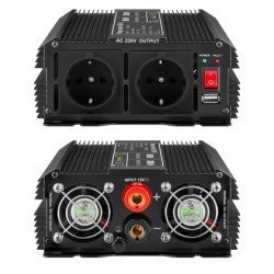 Goobay Inverter Αυτοκινήτου 58884, 12V Σε 230V, 1500W, Usb 2.1A