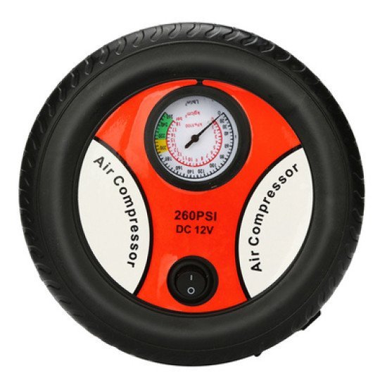 Ηλεκτρικό Κομπρεσέρ Αυτοκινήτου Ag489A, 260Psi, 12V, Μαύρο