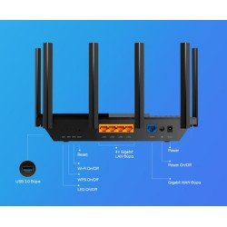 Tp-Link Router Archer Ax73, Wifi 6, 5400Mbps Ax5400, Dual Band, Ver. 1.0 Tp-Link Router Archer Ax73, Wifi 6, 5400Mbps Ax5400, Dual Band, Ver. 1.0