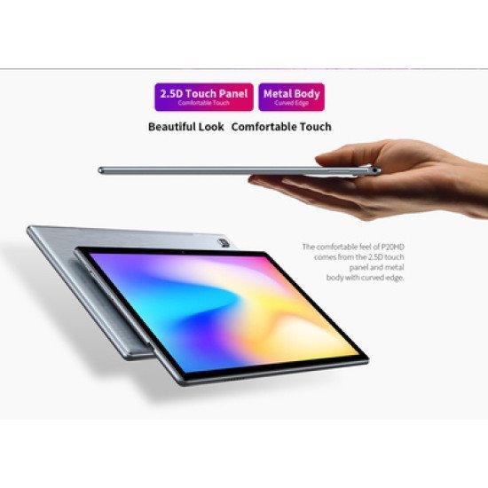 TECLAST tablet P20HD, 10.1" FHD, 4/64GB, Android 10, 4G, γκρι