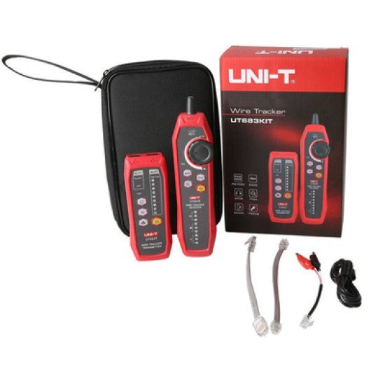 Uni-T Tester Καλωδίων Δικτύου Ut683Kit, Rj45/Rj11 Uni-T Tester Καλωδίων Δικτύου Ut683Kit, Rj45/Rj11