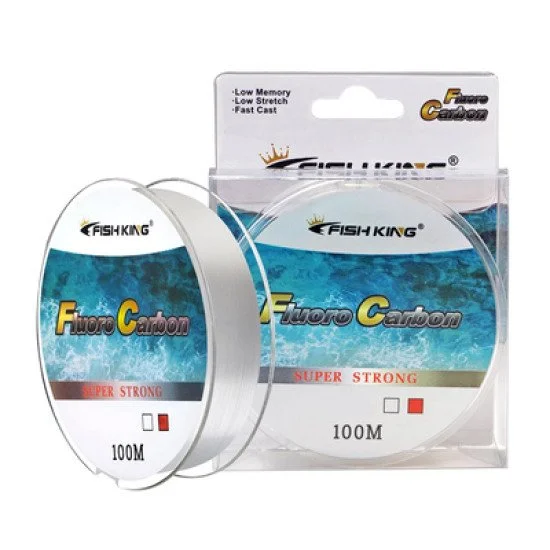 Fish King Πετονιά Ψαρέματος Fish-0036, 9.7Kg, 0.35Mm, 100M, Διάφανη