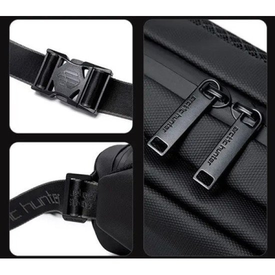 Arctic Hunter Τσάντα Μέσης Yb00029, Αδιάβροχη, Μαύρη Arctic Hunter Τσάντα Μέσης Yb00029, Αδιάβροχη, Μαύρη