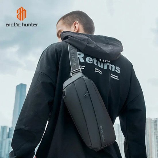Arctic Hunter Τσάντα Μέσης Yb00029, Αδιάβροχη, Μαύρη Arctic Hunter Τσάντα Μέσης Yb00029, Αδιάβροχη, Μαύρη
