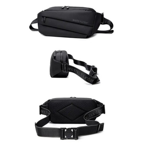 Arctic Hunter Τσάντα Μέσης Yb00029, Αδιάβροχη, Μαύρη Arctic Hunter Τσάντα Μέσης Yb00029, Αδιάβροχη, Μαύρη