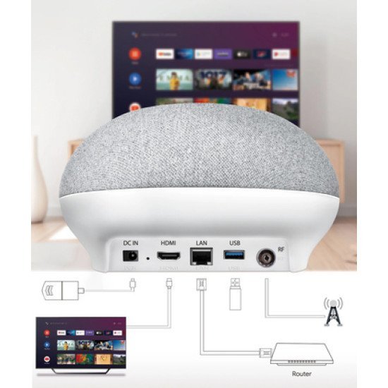 Mecool Tv Box & Smart Ηχείο Ka1 Με Αποκωδικοποιητή, 4K, Android 11