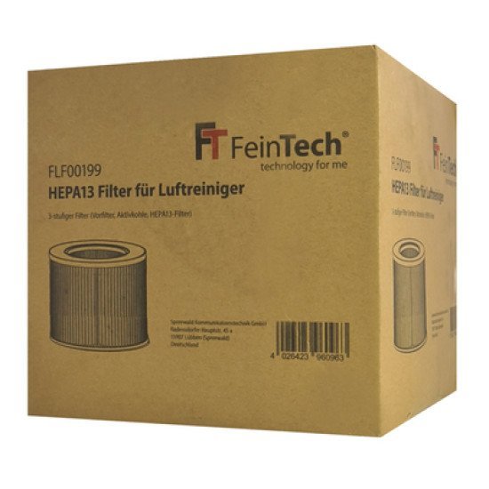 Feintech Ανταλλακτικό Φίλτρο Hepa13 Flf00199 Για Καθαριστή Αέρα