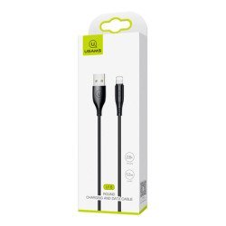 Usams Καλώδιο Lightning Σε Usb Us-Sj266, 2A, 1M, Μαύρο Usams Καλώδιο Lightning Σε Usb Us-Sj266, 2A, 1M, Μαύρο