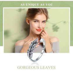 Bamoer Δαχτυλίδι Scr313, Κυβική Ζιρκόνια, Ανοιγόμενο, Ασήμι 925, Ασημί Bamoer Δαχτυλίδι Scr313, Κυβική Ζιρκόνια, Ανοιγόμενο, Ασήμι 925, Ασημί