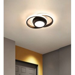Powertech Led Φωτιστικό Οροφής Hll-0085, 32W, 2800Lm, 27X21Cm, Μαύρο Powertech Led Φωτιστικό Οροφής Hll-0085, 32W, 2800Lm, 27X21Cm, Μαύρο