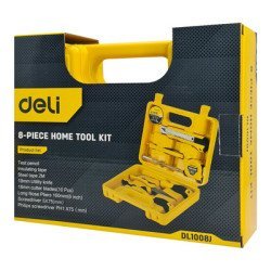 Deli Σετ Εργαλείων Dl1008J, Με Θήκη, 8Τμχ