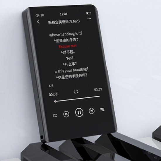 Ruizu Mp3 Player Η9 Με Οθόνη Αφής 3.8", 16Gb, Bt, 1000Mah, Μαύρο Ruizu Mp3 Player Η9 Με Οθόνη Αφής 3.8", 16Gb, Bt, 1000Mah, Μαύρο