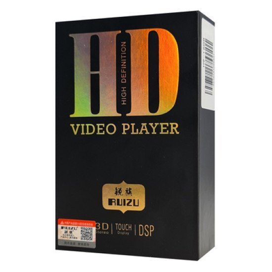 Ruizu Mp3 Player Η9 Με Οθόνη Αφής 3.8", 16Gb, Bt, 1000Mah, Μαύρο Ruizu Mp3 Player Η9 Με Οθόνη Αφής 3.8", 16Gb, Bt, 1000Mah, Μαύρο
