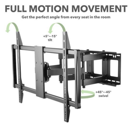 Itechmount Επιτοίχια Βάση Ptrb-95R, Για Οθόνη 60"-100", 80Kg