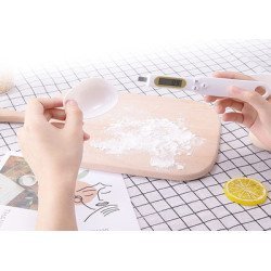 Bruno Ψηφιακή Ζυγαριά-Κουτάλι Κουζίνας Brn-0074, Έως 500G, Λευκή Bruno Ψηφιακή Ζυγαριά-Κουτάλι Κουζίνας Brn-0074, Έως 500G, Λευκή