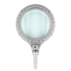 GOOBAY μεγεθυντικός φακός 60365 με κλιπ, LED, 3 διόπτρες 1.75x, λευκός