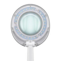 GOOBAY μεγεθυντικός φακός 60366 με βάση, LED, 3 διόπτρες 1.75x, λευκός