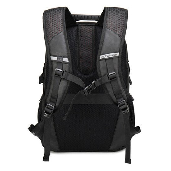 Arctic Hunter Τσάντα Πλάτης B00388 Με Θήκη Laptop 15.6", Usb, Μαύρη Arctic Hunter Τσάντα Πλάτης B00388 Με Θήκη Laptop 15.6", Usb, Μαύρη
