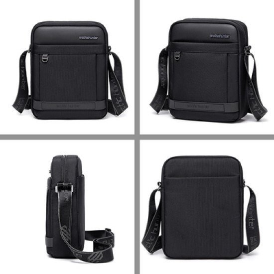 Arctic Hunter Τσάντα Ώμου K00162 Με Θήκη Tablet, Αδιάβροχη, 4.62L, Μαύρη Arctic Hunter Τσάντα Ώμου K00162 Με Θήκη Tablet, Αδιάβροχη, 4.62L, Μαύρη