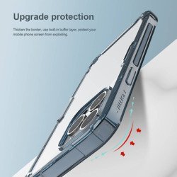 Nillkin Θήκη Nature Pro Για Apple Iphone 14 Pro, Μπλε & Διάφανη Nillkin Θήκη Nature Pro Για Apple Iphone 14 Pro, Μπλε & Διάφανη