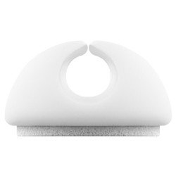 Goobay Οργανωτές Καλωδίων Σιλικόνης 95183, 1 Θέση, Φ7.8Mm, Λευκό, 5Τμχ