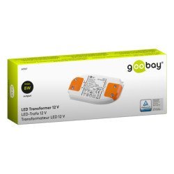 Goobay Μετασχηματιστής Led 60367, 12V, 8W, Ip20