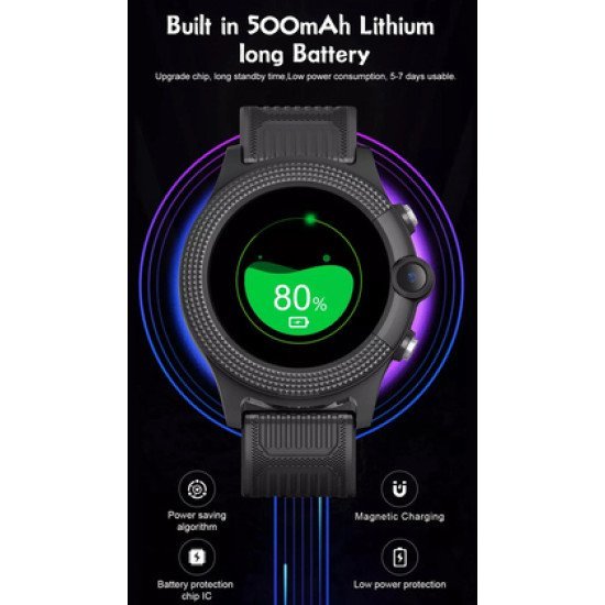 Intime Gps Smartwatch Για Παιδιά It-051, 1.28", Camera, 4G, Ipx7, Μαύρο Intime Gps Smartwatch Για Παιδιά It-051, 1.28", Camera, 4G, Ipx7, Μαύρο