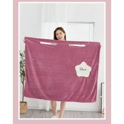 Roxxani Πετσέτα-Μπουρνούζι Μπάνιου Huh-0099, 85X150Cm, Μωβ Roxxani Πετσέτα-Μπουρνούζι Μπάνιου Huh-0099, 85X150Cm, Μωβ