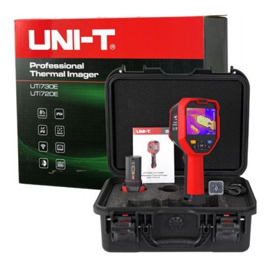 Uni-T Συσκευή Θερμικής Απεικόνισης Uti720E, Wi-Fi, -20 Έως 550 °C, Ip54 Uni-T Συσκευή Θερμικής Απεικόνισης Uti720E, Wi-Fi, -20 Έως 550 °C, Ip54