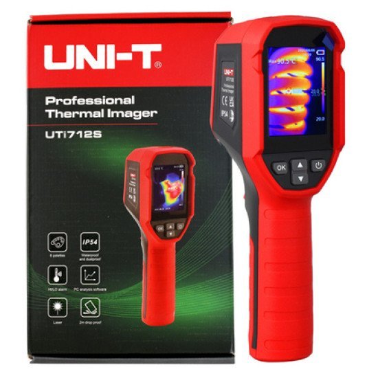Uni-T Συσκευή Θερμικής Απεικόνισης Uti712S, -20 Έως 400 °C, Ip54