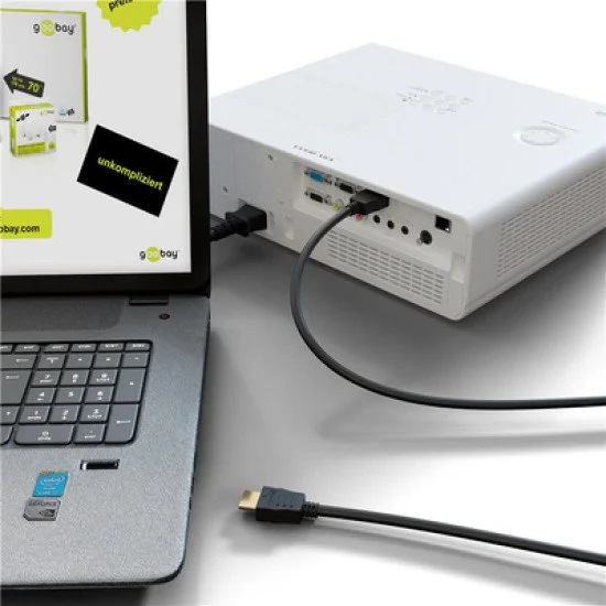 Goobay Καλώδιο Hdmi 2.0 Με Ethernet 61159, 10.2Gbit/S, 4K, 2M, Μαύρο Goobay Καλώδιο Hdmi 2.0 Με Ethernet 61159, 10.2Gbit/S, 4K, 2M, Μαύρο
