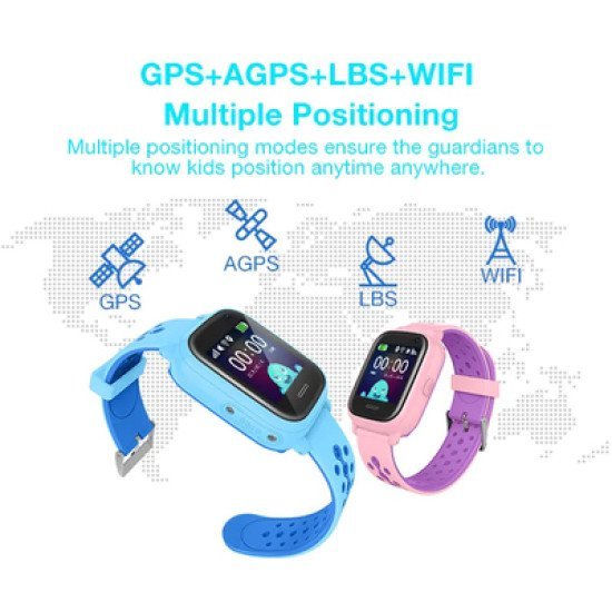 Intime Gps Smartwatch Για Παιδιά It-056, 1.33", Camera, 2G, Ipx7, Ροζ Intime Gps Smartwatch Για Παιδιά It-056, 1.33", Camera, 2G, Ipx7, Ροζ