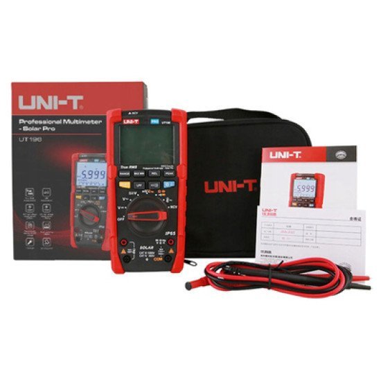 Uni-T Ψηφιακό Πολύμετρο Solar Pro Ut196, 1700V Dc/1500V Ac, True Rms Uni-T Ψηφιακό Πολύμετρο Solar Pro Ut196, 1700V Dc/1500V Ac, True Rms