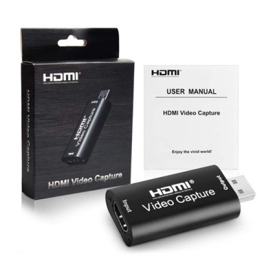 Powertech Converter Καταγραφής Video Cab-H147, Hdmi Σε Usb, Μαύρος Powertech Converter Καταγραφής Video Cab-H147, Hdmi Σε Usb, Μαύρος
