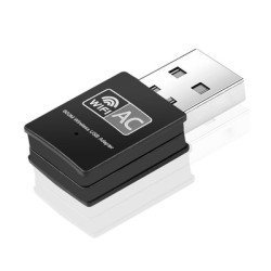 Powertech Ασύρματος Usb Αντάπτορας Pt-1041, Ac600 600Mbps, 2.4/5Ghz Wifi