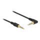 Delock Καλώδιο 3.5Mm 85613, Γωνιακό, 24Awg, Gold Plated, 2M, Μαύρο Delock Καλώδιο 3.5Mm 85613, Γωνιακό, 24Awg, Gold Plated, 2M, Μαύρο