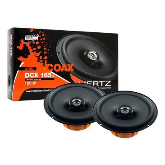 Hertz Σετ Ηχεία Αυτοκινήτου Dcx 165.3, 6.5", 60W Rms, 4 Ohm, 2 Δρόμων