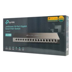 Tp-Link Jetstream Switch Tl-Sg2016P, 16-Port Gigabit, 8X Poe+, Ver. 1.0