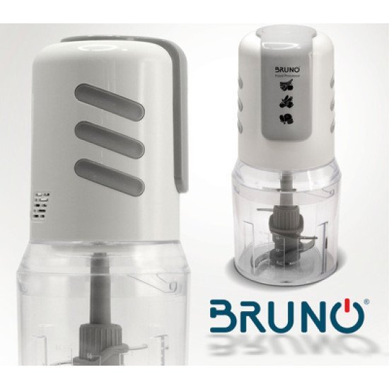Bruno Πολυκόπτης Brn-0082, 2 Ταχύτητες, 400W, 500Ml, 4 Λεπίδες, Λευκός Bruno Πολυκόπτης Brn-0082, 2 Ταχύτητες, 400W, 500Ml, 4 Λεπίδες, Λευκός