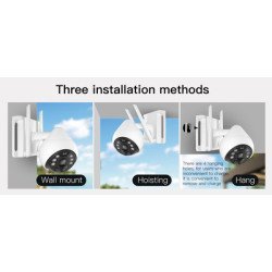 Vstarcam Smart Ηλιακή Κάμερα Cb69, 10000Mah, Ip66, 3Mp, Wifi, Ptz